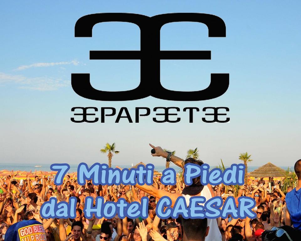 Hotel Caesar Bed And Breakfast Milano Marittima Eksteriør billede